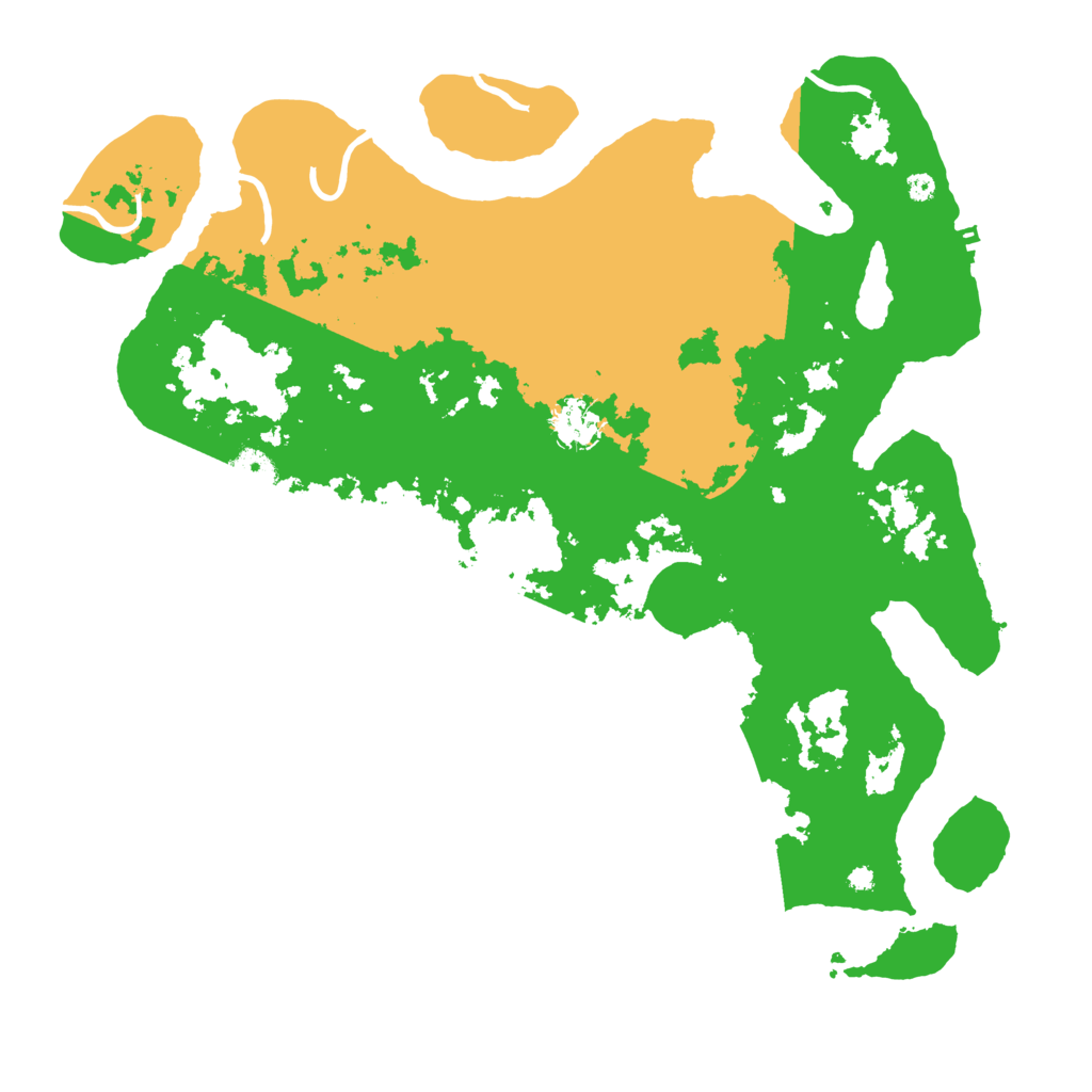 Biome Rust Map: Procedural Map, Size: 4000, Seed: 283988