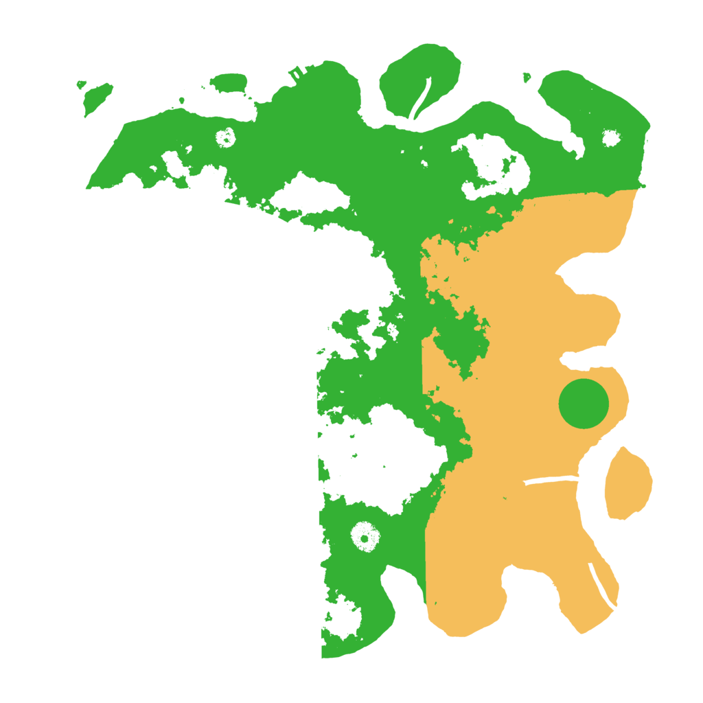 Biome Rust Map: Procedural Map, Size: 3700, Seed: 1326954