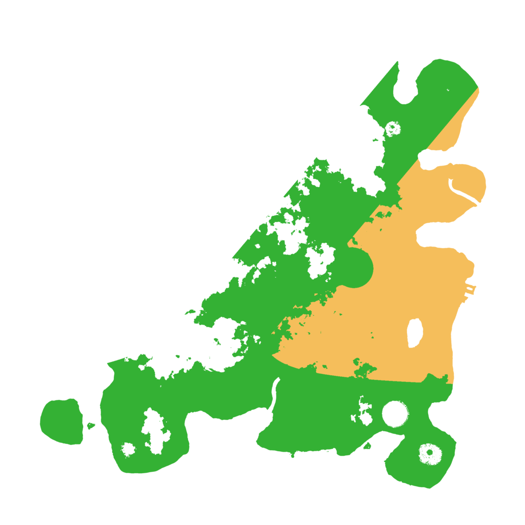 Biome Rust Map: Procedural Map, Size: 3550, Seed: 227322