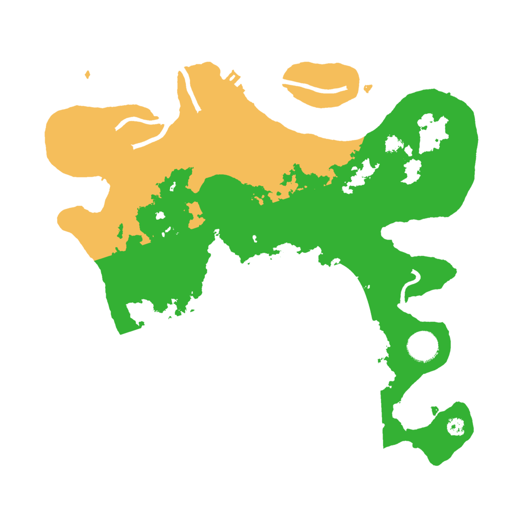 Biome Rust Map: Procedural Map, Size: 3000, Seed: 59757