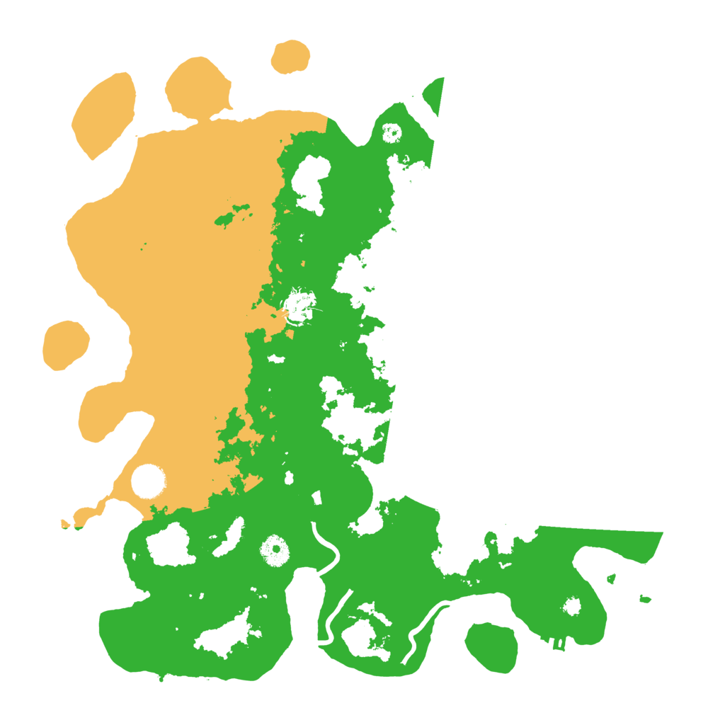 Biome Rust Map: Procedural Map, Size: 3700, Seed: 5738330