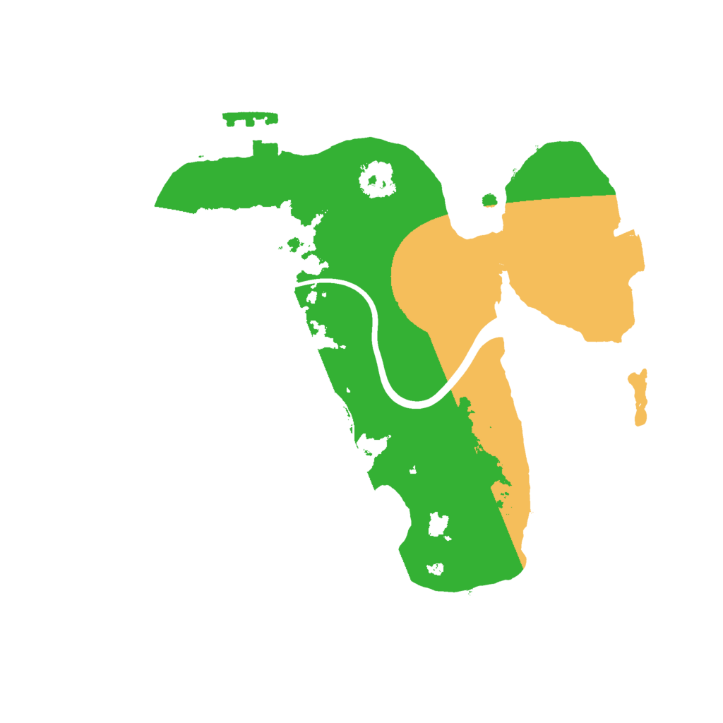 Biome Rust Map: Procedural Map, Size: 2000, Seed: 26514828