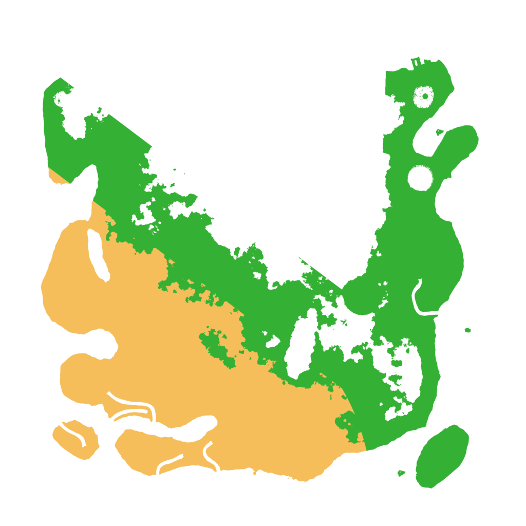 Biome Rust Map: Procedural Map, Size: 3700, Seed: 2537919