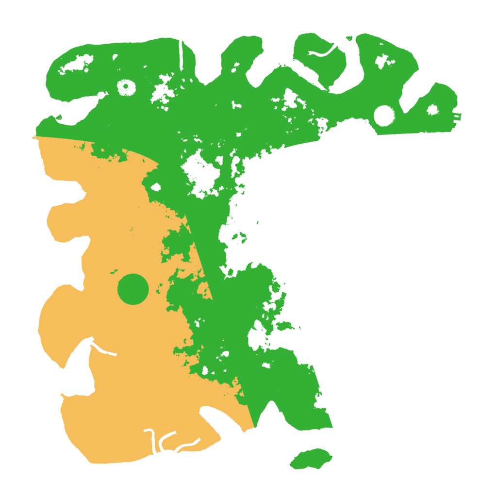 Biome Rust Map: Procedural Map, Size: 4200, Seed: 1020992572