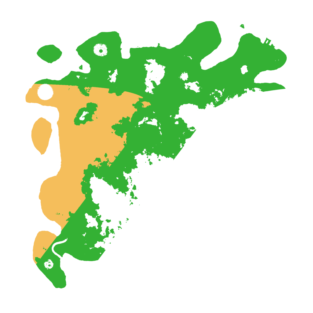 Biome Rust Map: Procedural Map, Size: 3550, Seed: 902408