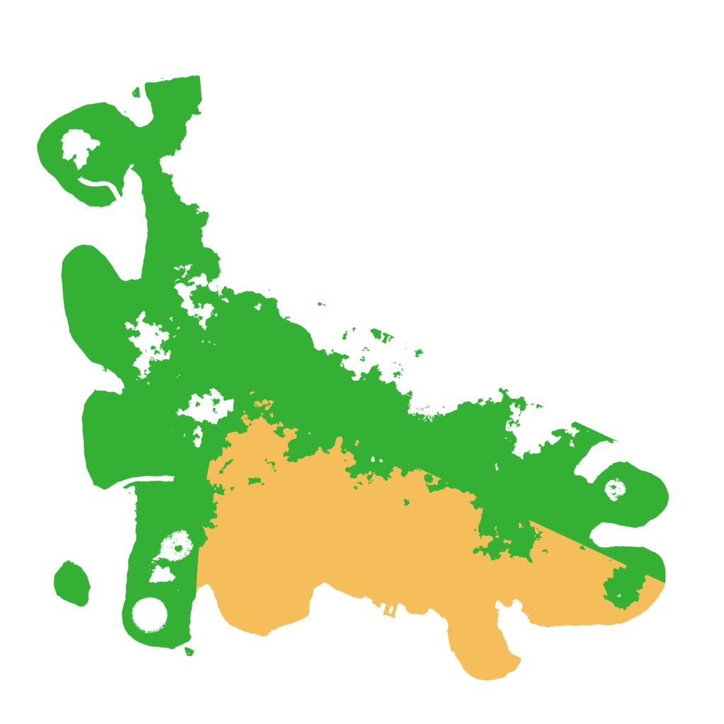 Biome Rust Map: Procedural Map, Size: 3700, Seed: 2052149