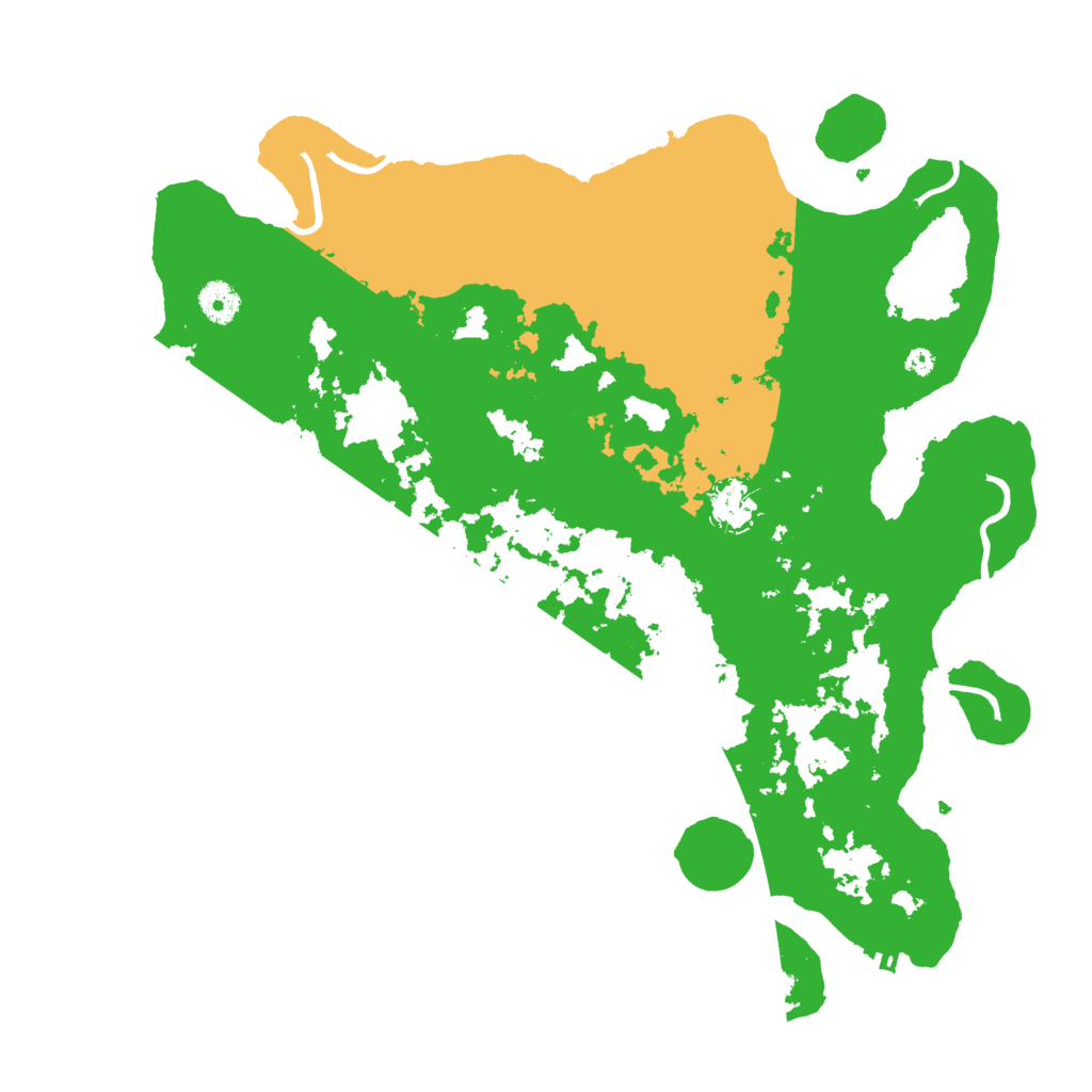 Biome Rust Map: Procedural Map, Size: 4000, Seed: 467647