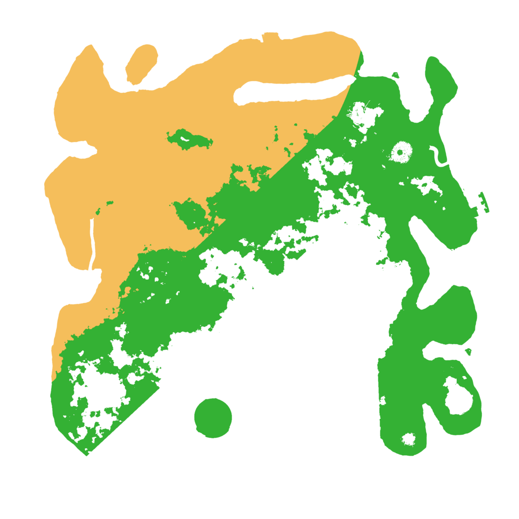 Biome Rust Map: Procedural Map, Size: 3700, Seed: 5841818