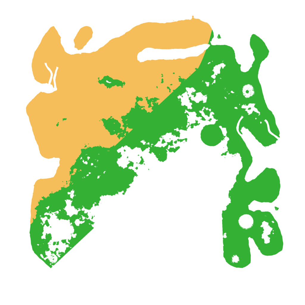 Biome Rust Map: Procedural Map, Size: 3700, Seed: 5841818