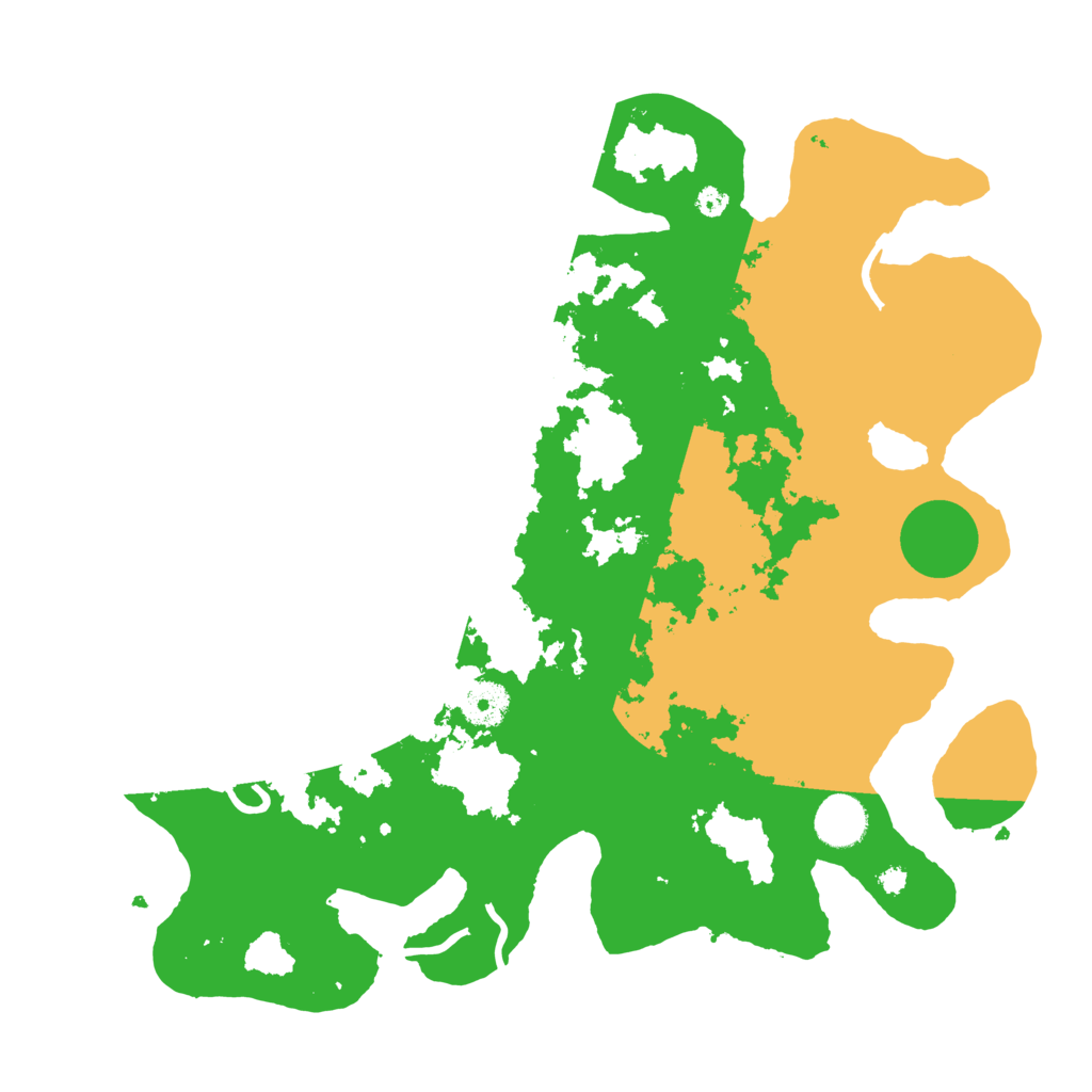 Biome Rust Map: Procedural Map, Size: 3700, Seed: 2725802