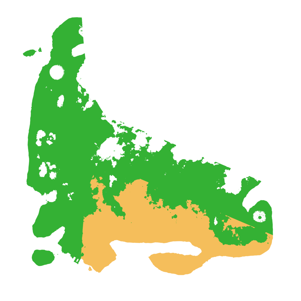 Biome Rust Map: Procedural Map, Size: 3700, Seed: 2475271