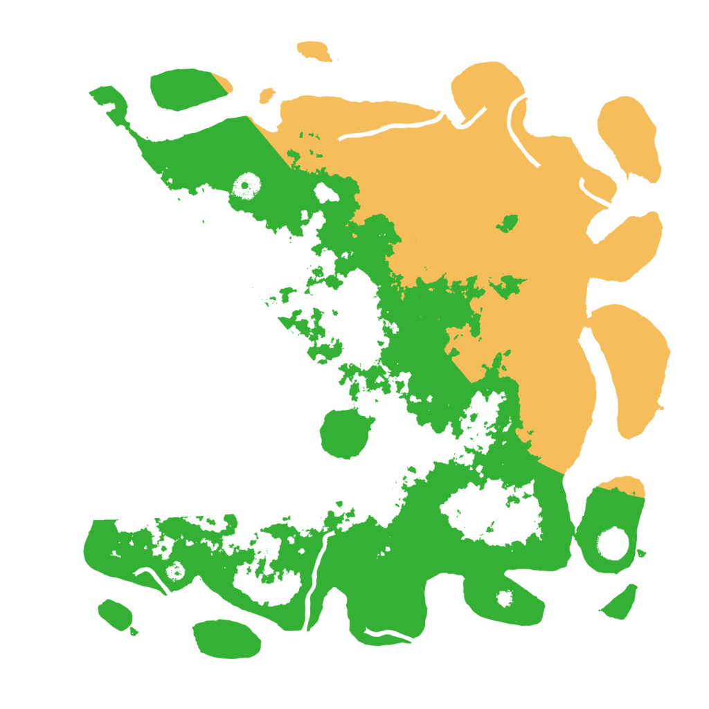 Biome Rust Map: Procedural Map, Size: 4000, Seed: 8473