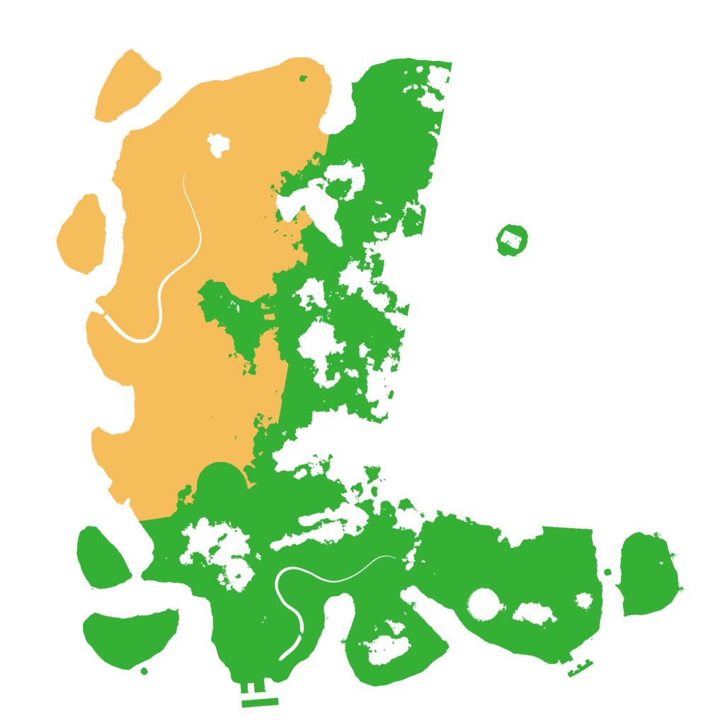 Biome Rust Map: Procedural Map, Size: 4000, Seed: 699307