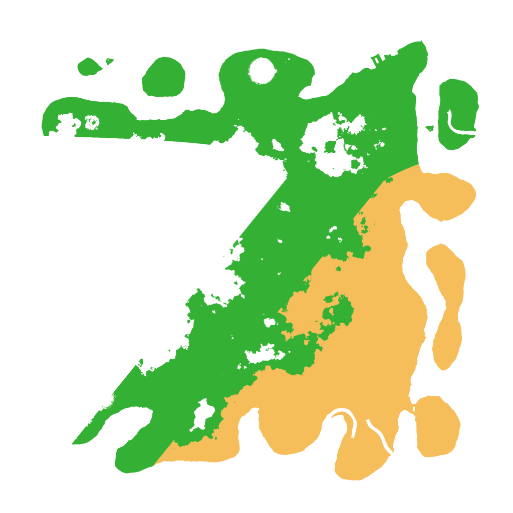 Biome Rust Map: Procedural Map, Size: 3500, Seed: 1073294564