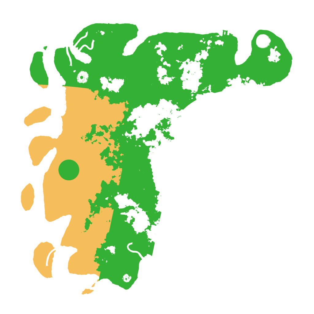 Biome Rust Map: Procedural Map, Size: 4000, Seed: 563488