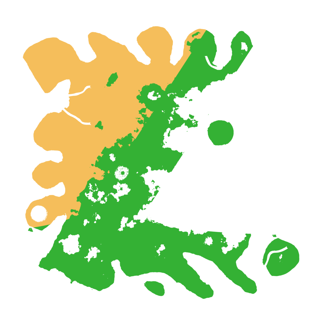 Biome Rust Map: Procedural Map, Size: 3500, Seed: 82410470