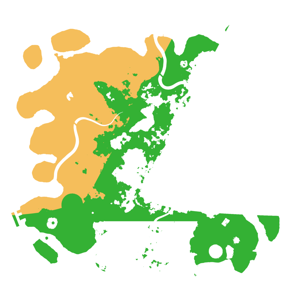 Biome Rust Map: Procedural Map, Size: 4000, Seed: 396882