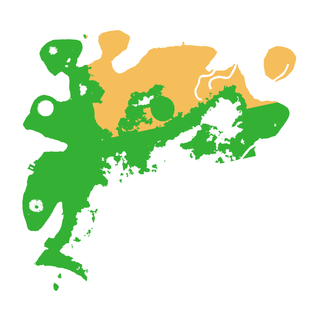 Biome Rust Map: Procedural Map, Size: 3550, Seed: 638424