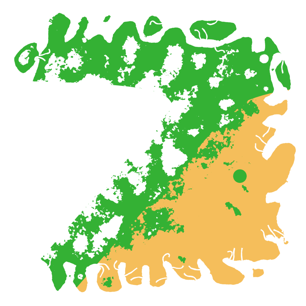 Biome Rust Map: Procedural Map, Size: 6000, Seed: 1265640603
