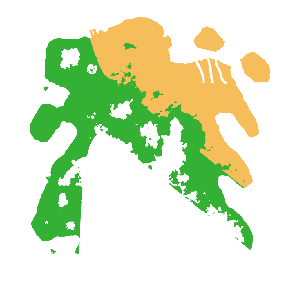 Biome Rust Map: Procedural Map, Size: 3000, Seed: 2071825080