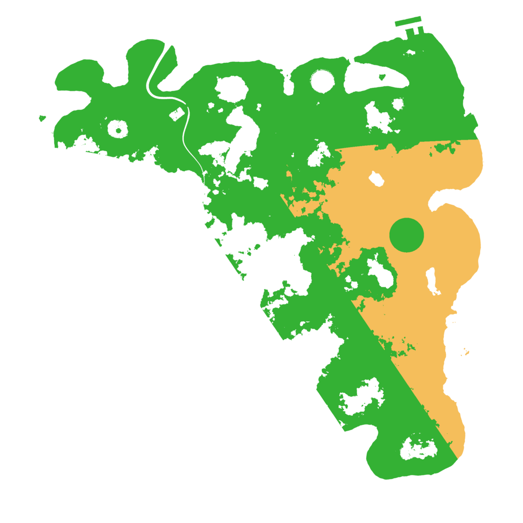 Biome Rust Map: Procedural Map, Size: 4000, Seed: 947367