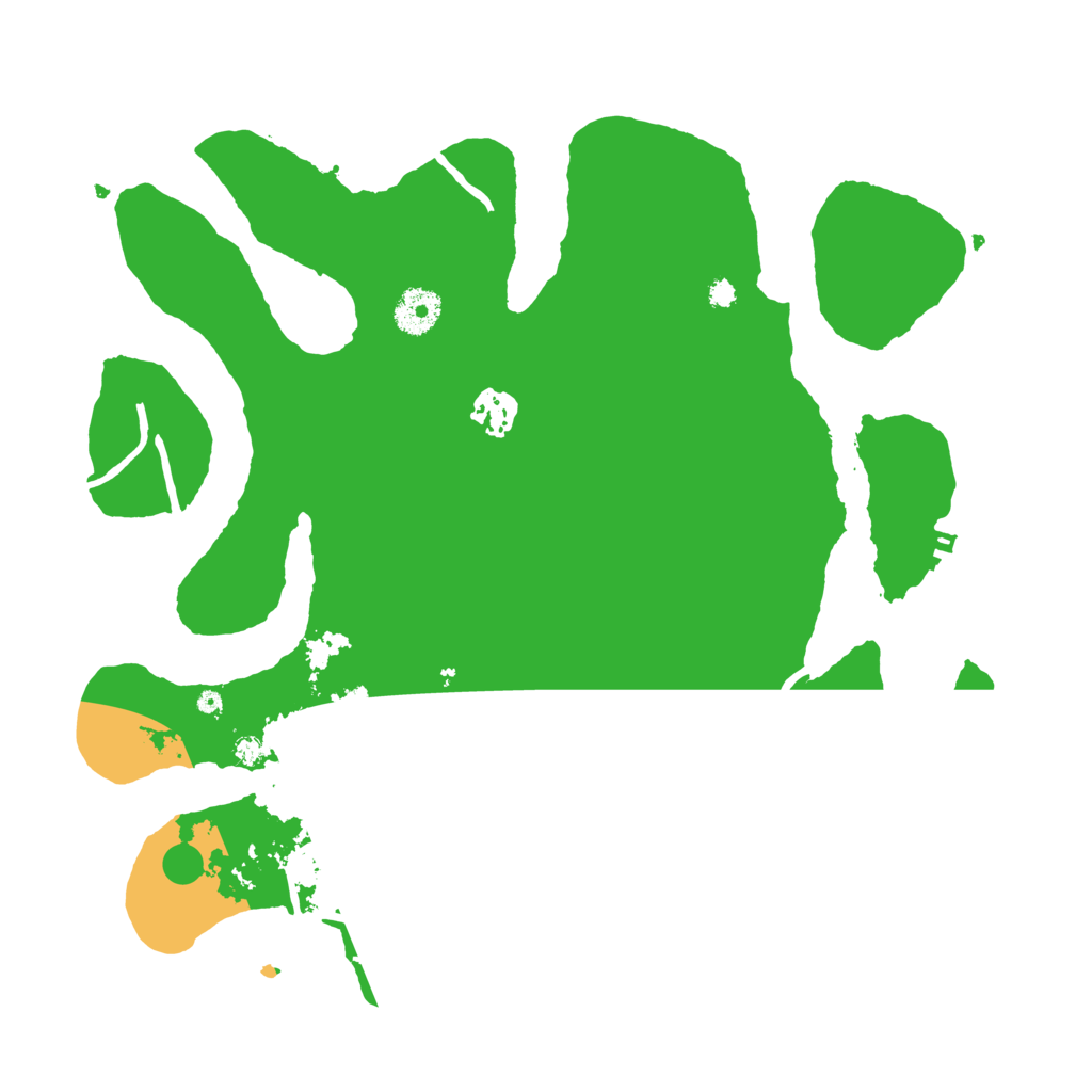 Biome Rust Map: Procedural Map, Size: 3550, Seed: 18617