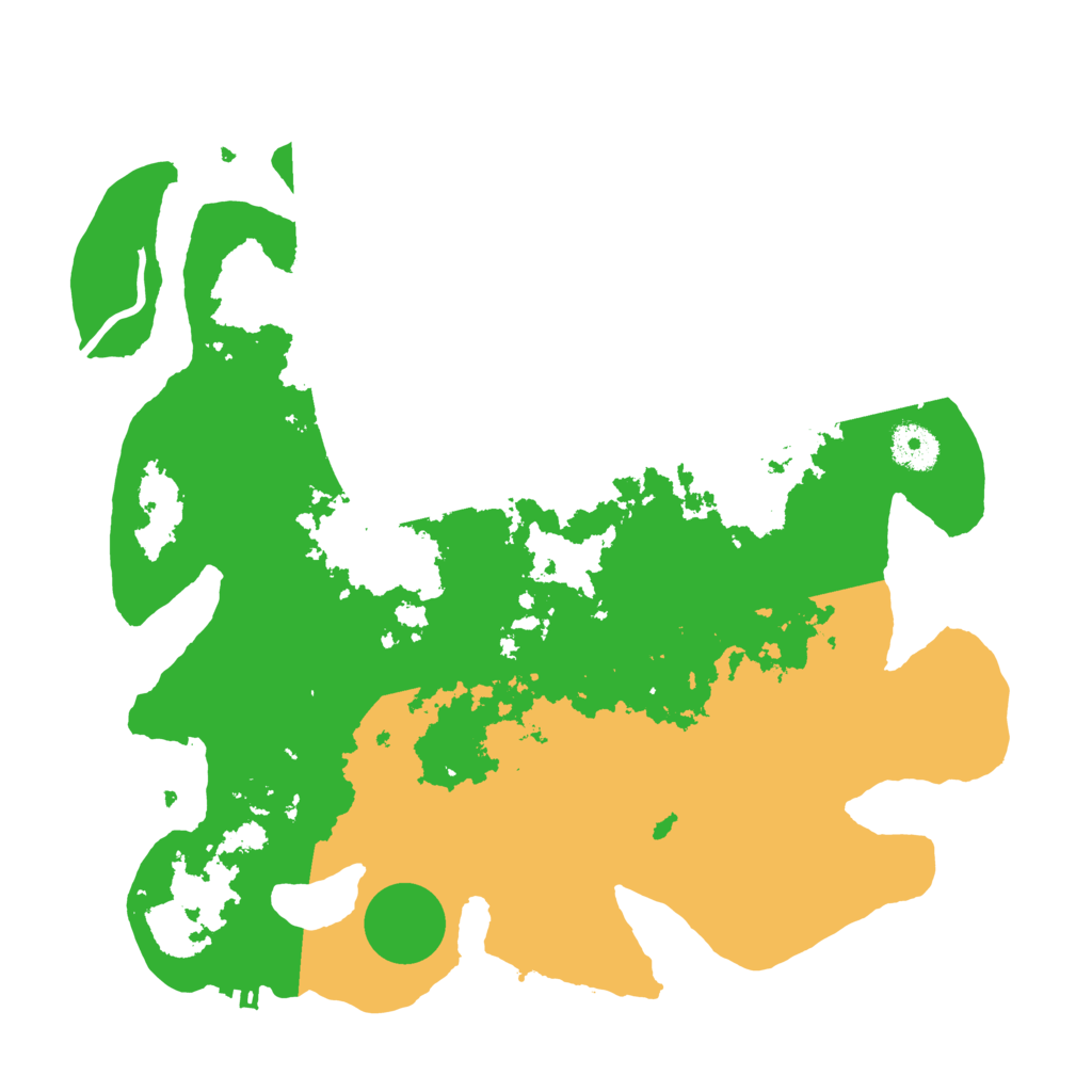 Biome Rust Map: Procedural Map, Size: 3550, Seed: 647516