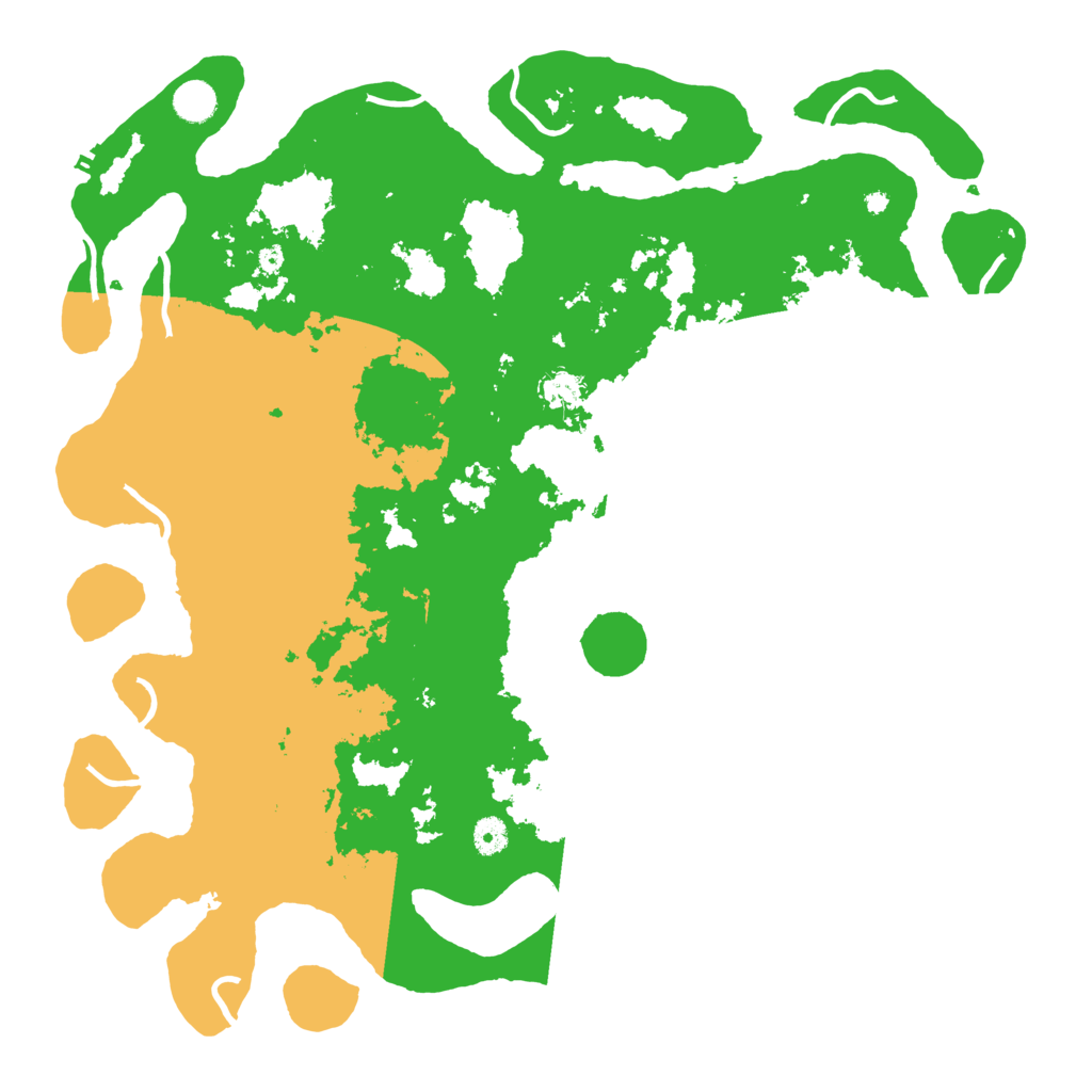 Biome Rust Map: Procedural Map, Size: 4500, Seed: 120396121