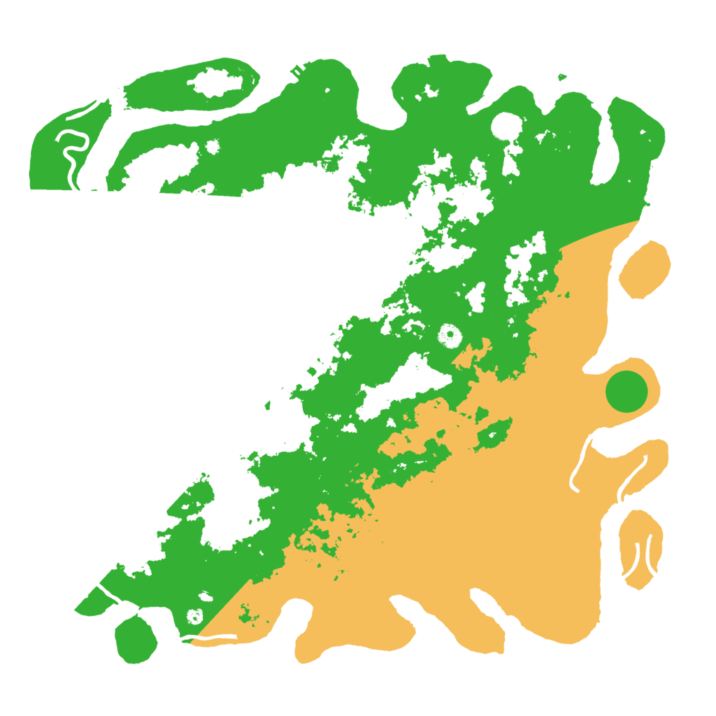 Biome Rust Map: Procedural Map, Size: 4500, Seed: 43025960