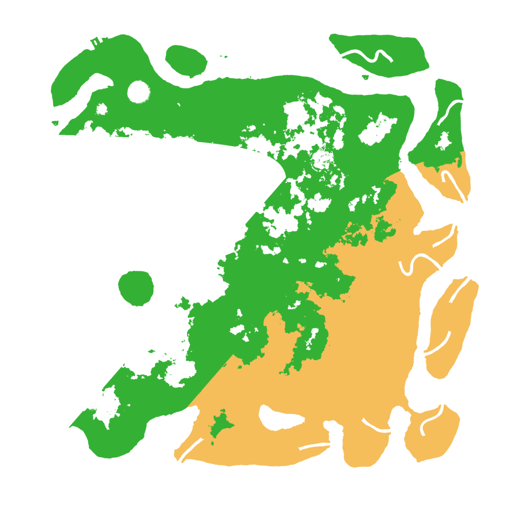 Biome Rust Map: Procedural Map, Size: 4000, Seed: 220103