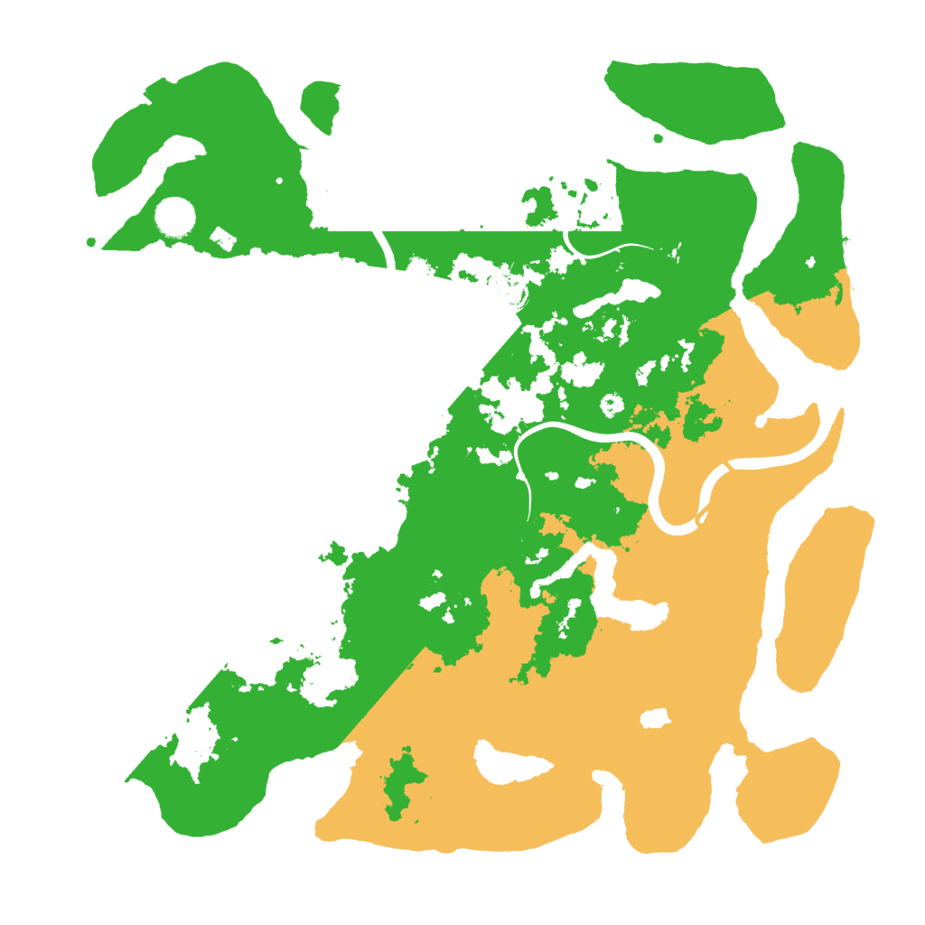Biome Rust Map: Procedural Map, Size: 4000, Seed: 220103