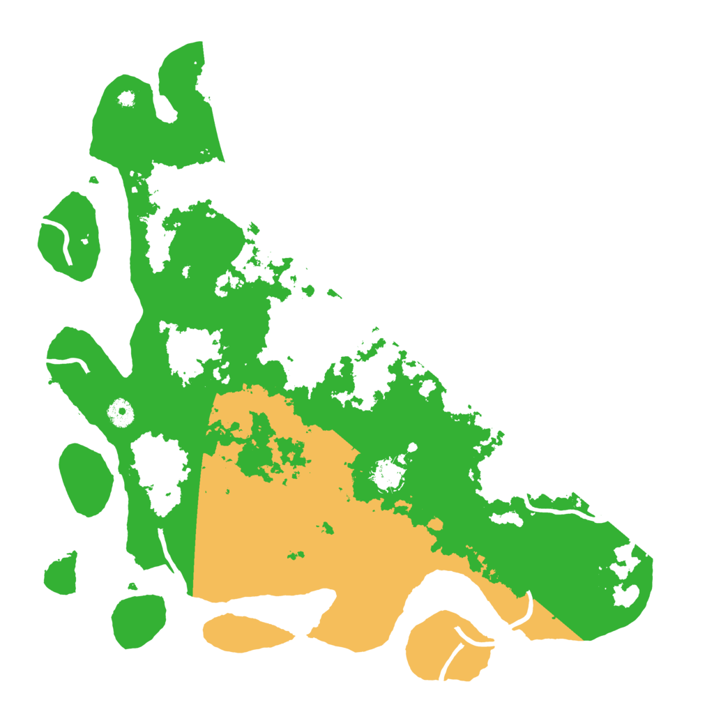 Biome Rust Map: Procedural Map, Size: 4000, Seed: 601477