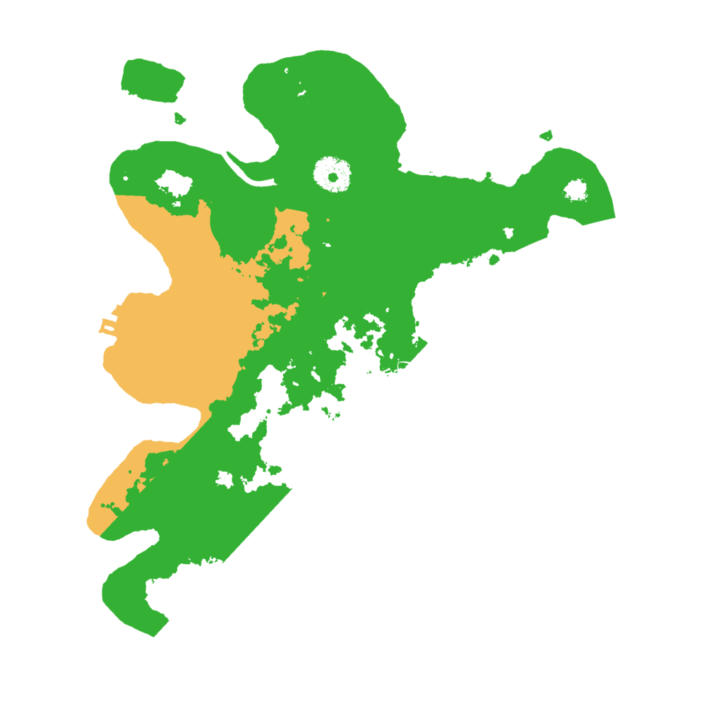 Biome Rust Map: Procedural Map, Size: 3000, Seed: 39727527