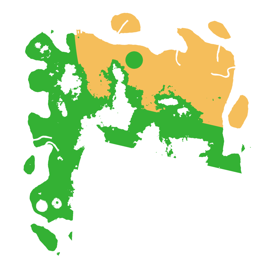 Biome Rust Map: Procedural Map, Size: 4100, Seed: 683798959