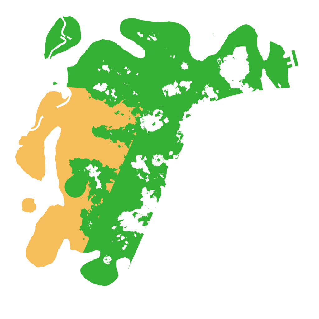 Biome Rust Map: Procedural Map, Size: 4000, Seed: 73640