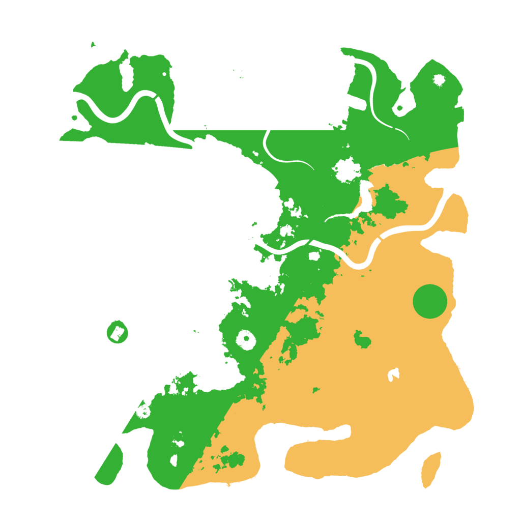 Biome Rust Map: Procedural Map, Size: 4000, Seed: 670490