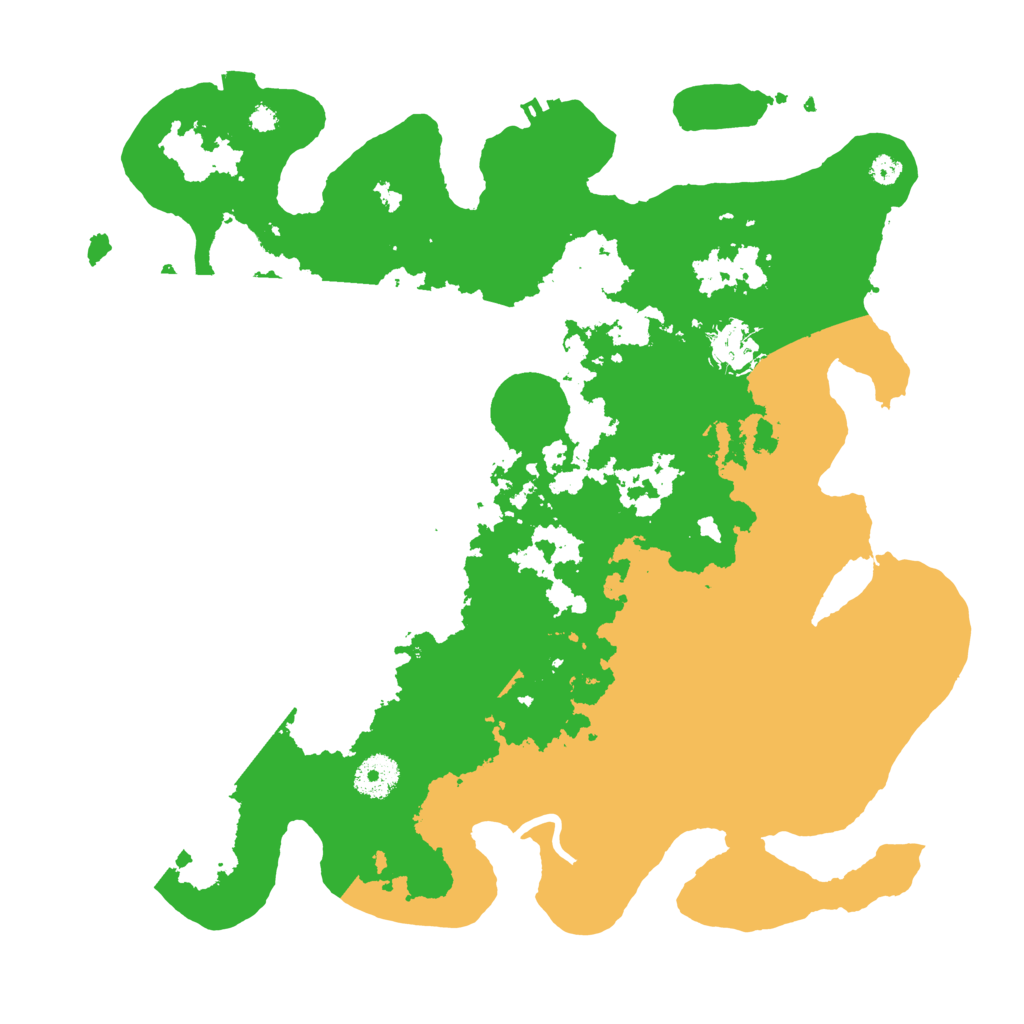 Biome Rust Map: Procedural Map, Size: 3550, Seed: 262000