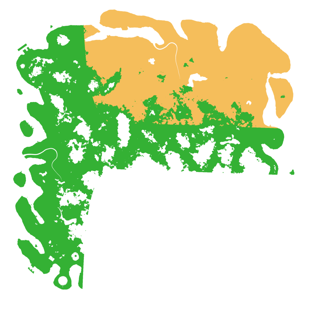 Biome Rust Map: Procedural Map, Size: 6000, Seed: 1567508362