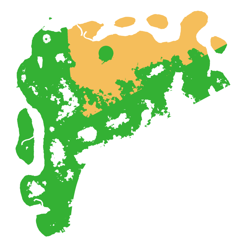 Biome Rust Map: Procedural Map, Size: 4500, Seed: 788583870