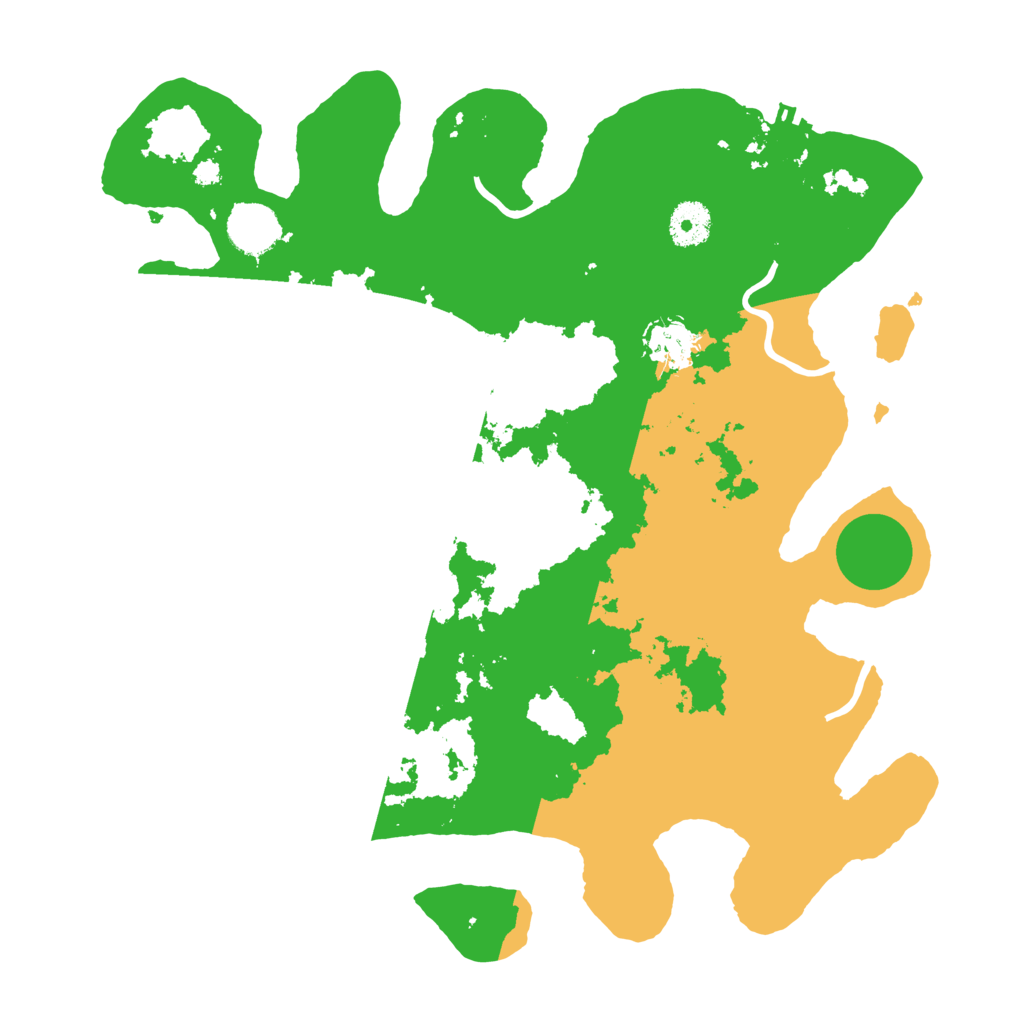 Biome Rust Map: Procedural Map, Size: 3550, Seed: 672263