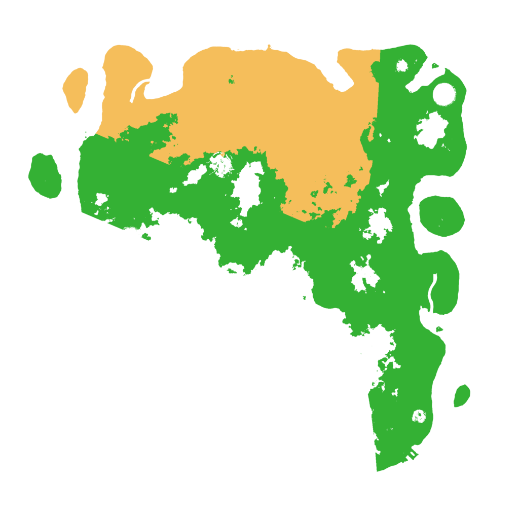 Biome Rust Map: Procedural Map, Size: 4000, Seed: 327809