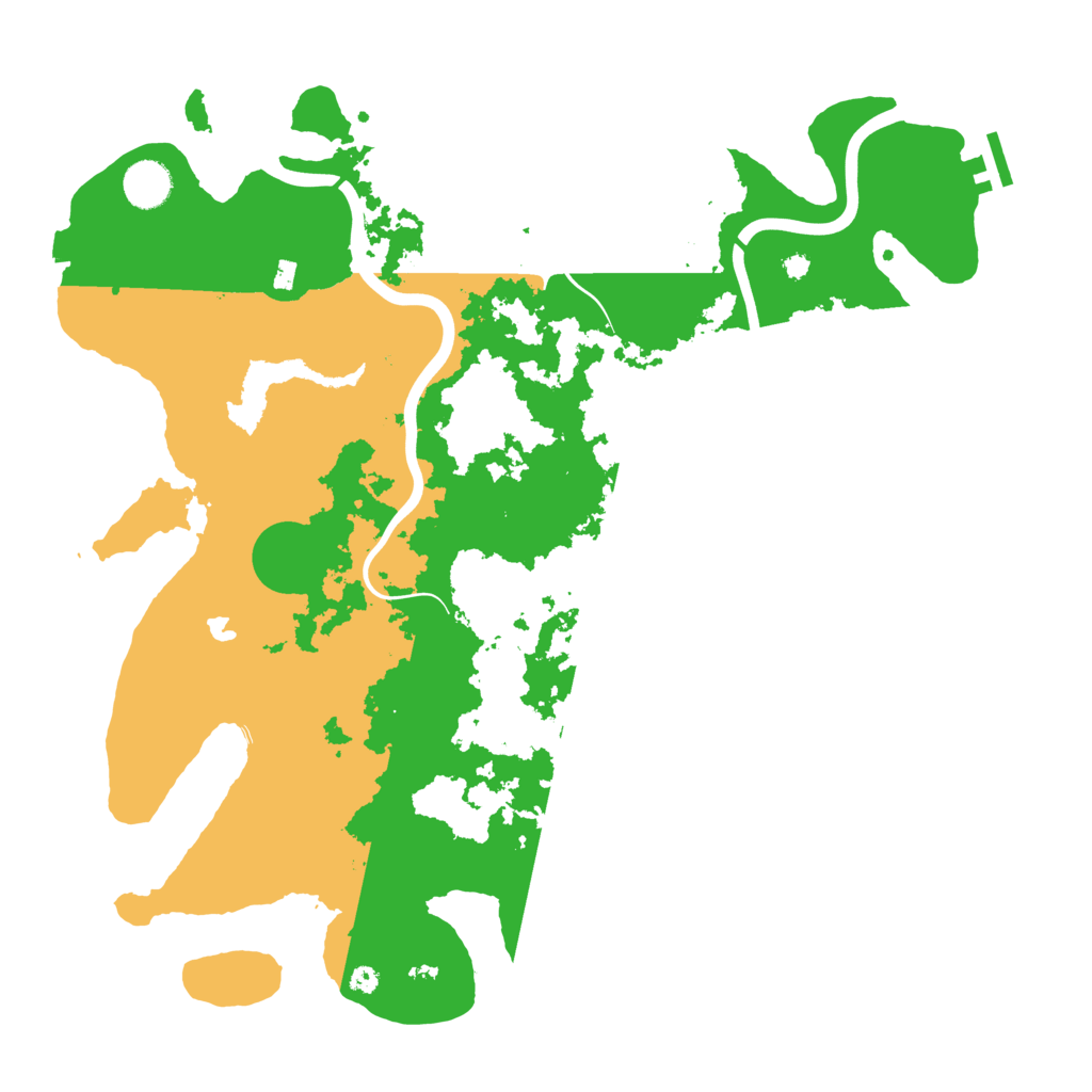 Biome Rust Map: Procedural Map, Size: 4000, Seed: 890073