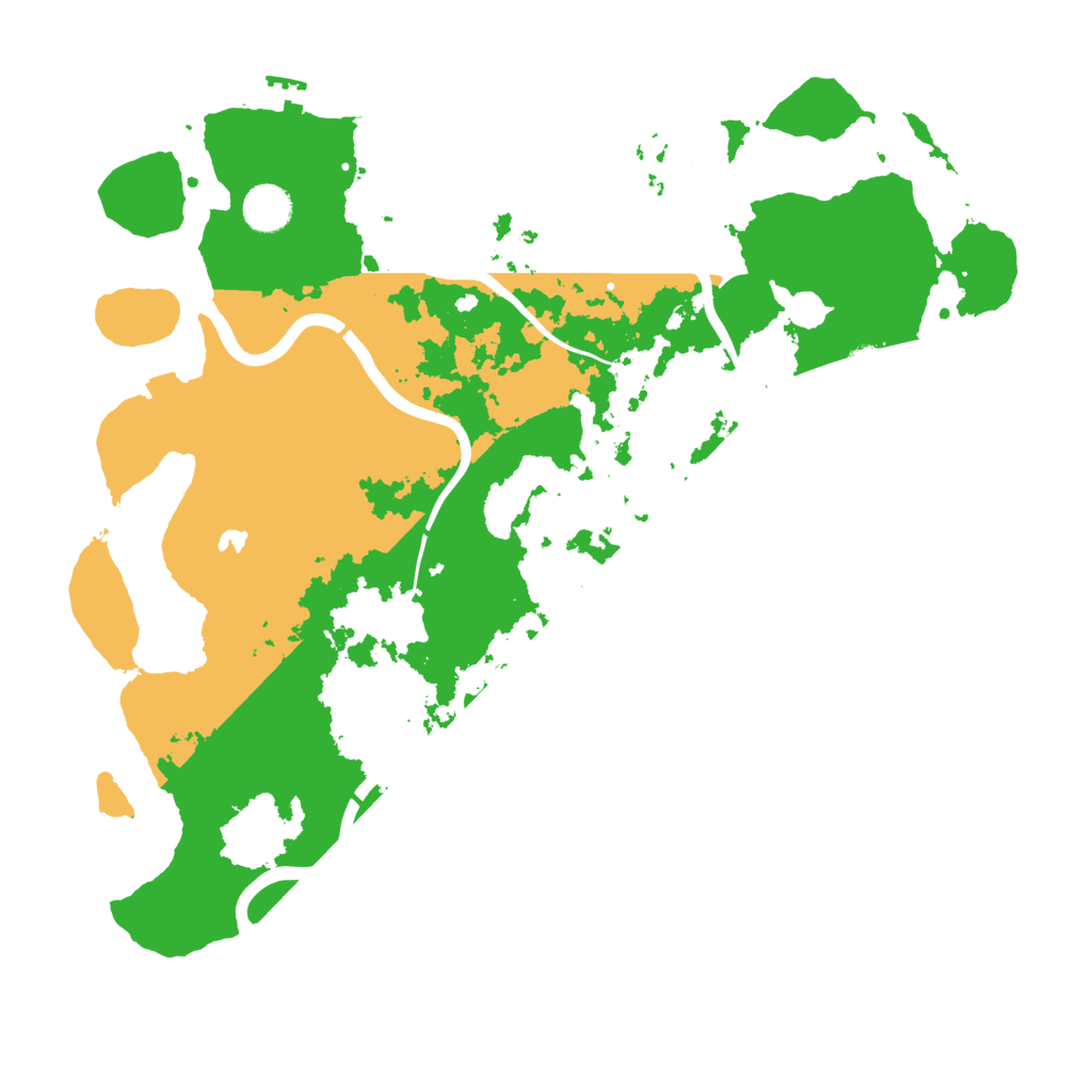 Biome Rust Map: Procedural Map, Size: 4000, Seed: 1427615523
