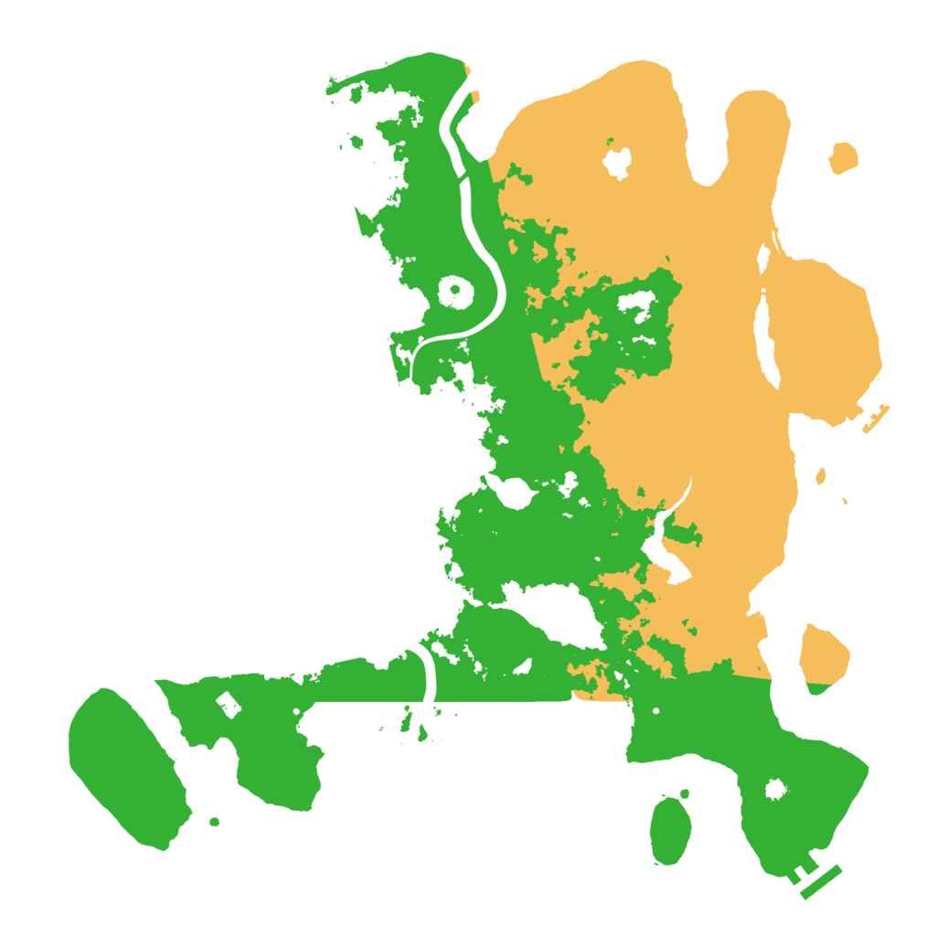 Biome Rust Map: Procedural Map, Size: 4000, Seed: 174337
