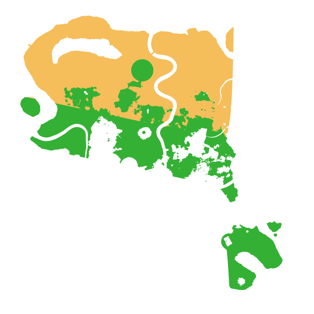 Biome Rust Map: Procedural Map, Size: 3750, Seed: 191666377