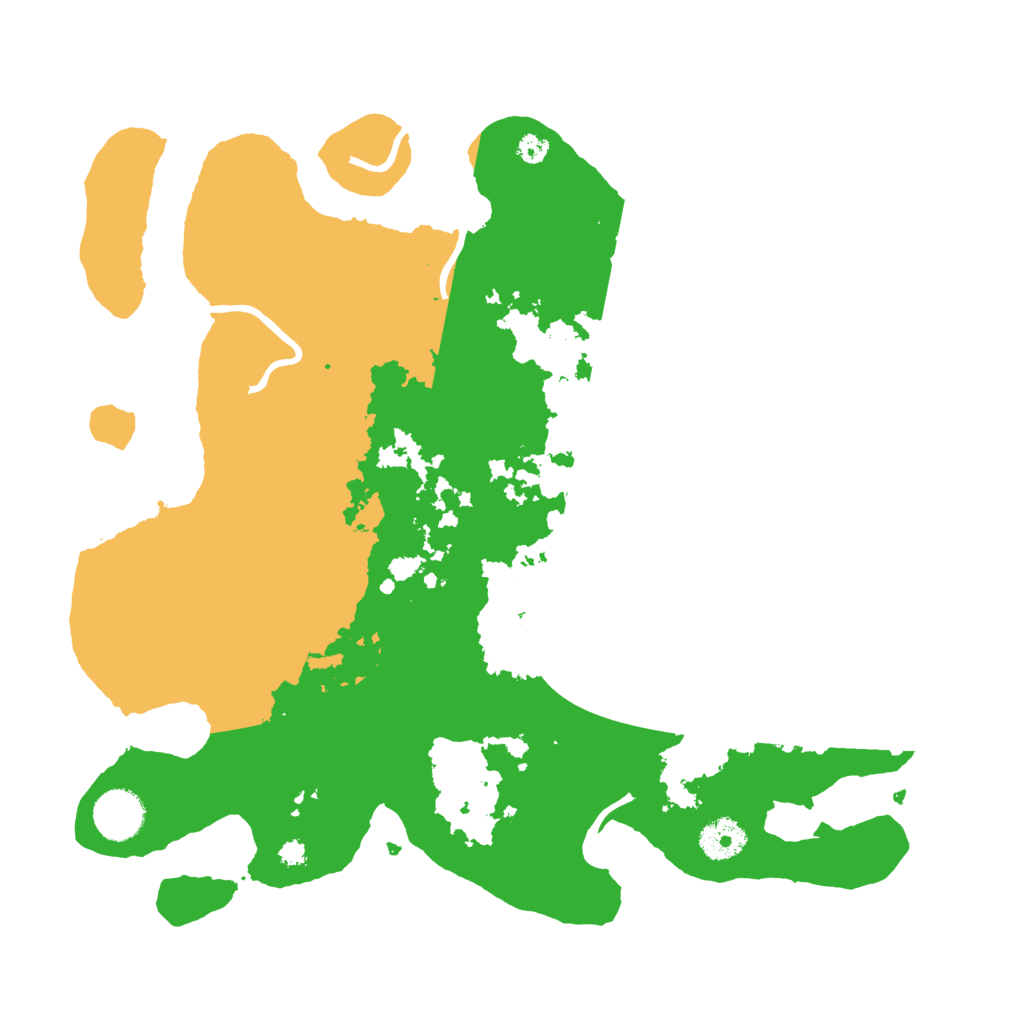 Biome Rust Map: Procedural Map, Size: 3550, Seed: 134672