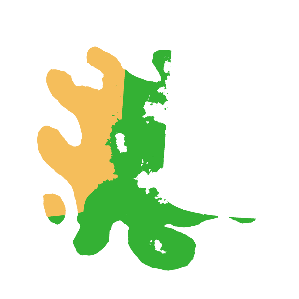 Biome Rust Map: Barren, Size: 2550, Seed: 4526