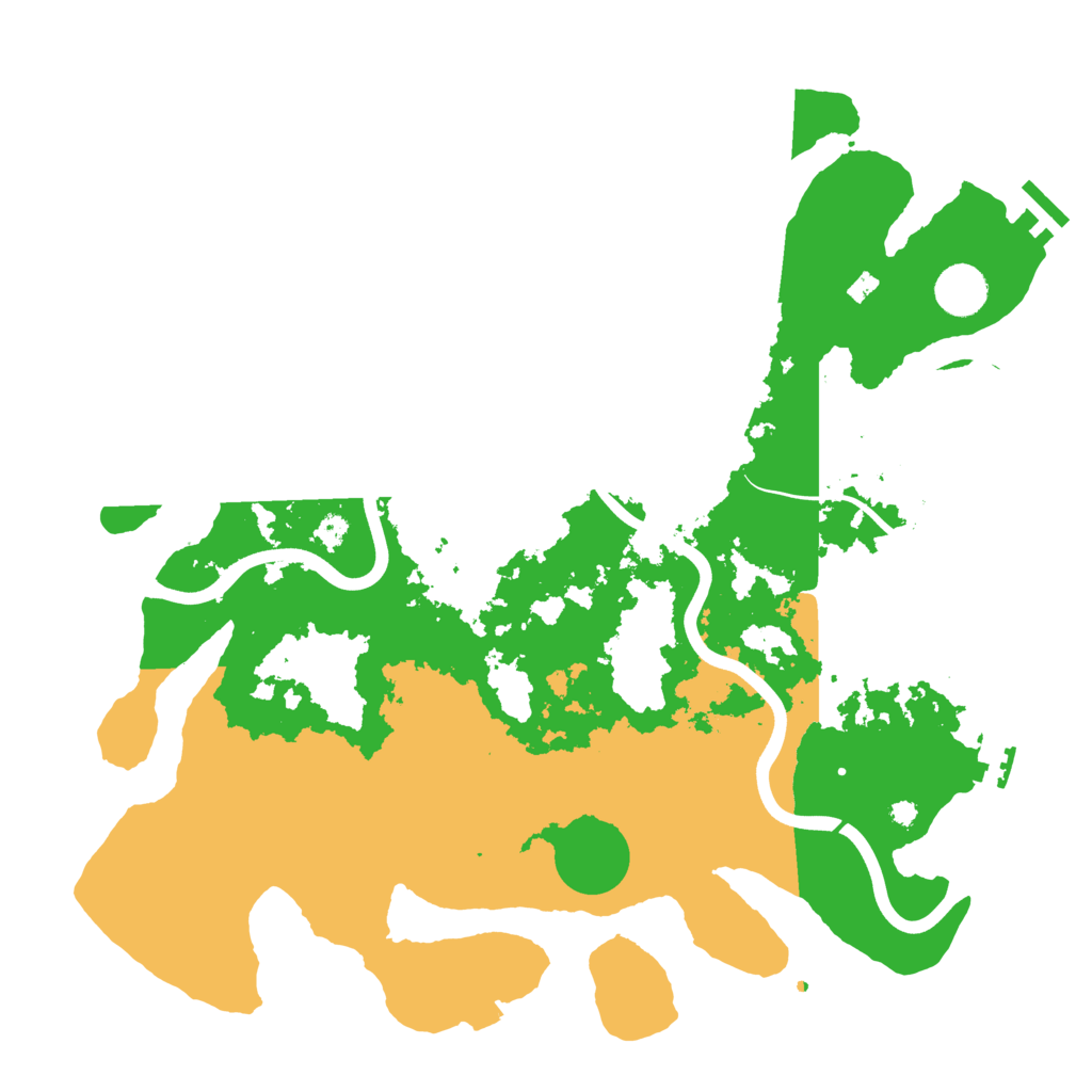 Biome Rust Map: Procedural Map, Size: 3850, Seed: 315854871