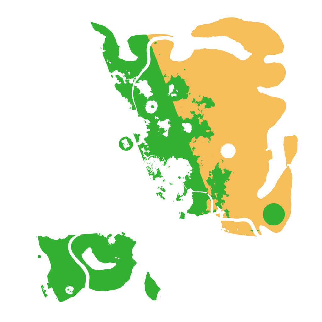 Biome Rust Map: Procedural Map, Size: 3875, Seed: 983283175