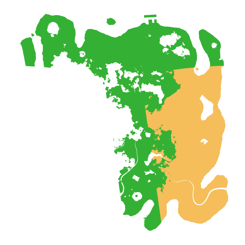 Biome Rust Map: Procedural Map, Size: 4000, Seed: 4753312